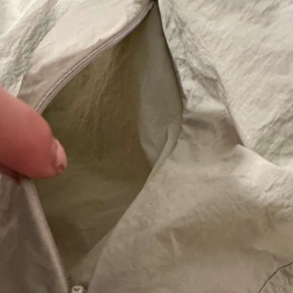 FLX | Women’s Light Green Quarter-Zip Nylon Pullover - Picture 6 of 16